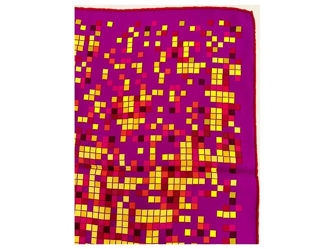 Hermès Mosaïque au 24 Seidentuch Carré Pink Lila - Ansicht 6