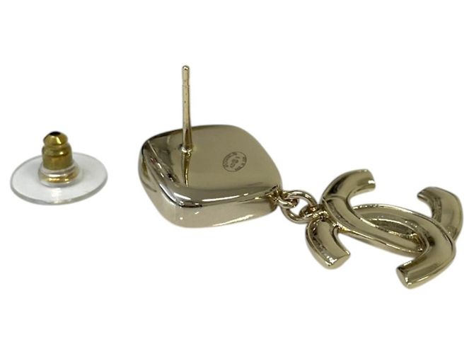 Chanel A22S Coco Mark Swing Ohrringe Pink Golden - Ansicht 7