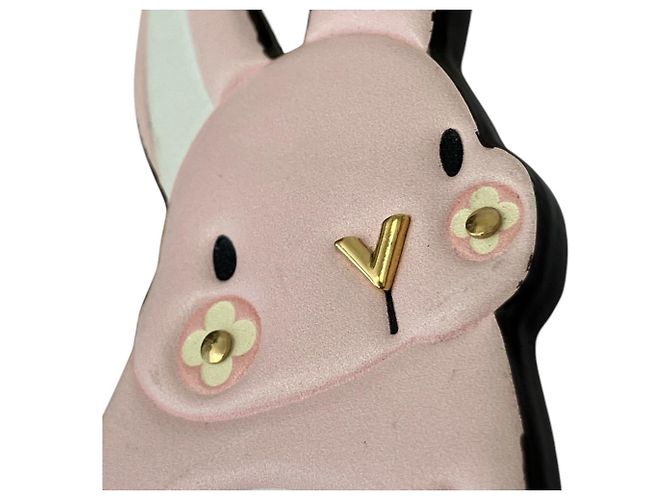 Louis Vuitton LV Bunny Monogram Schlüsselanhänger Rosa Pink - Ansicht 8