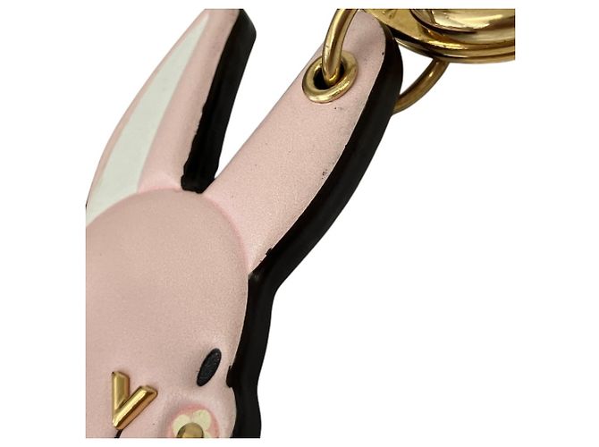 Louis Vuitton LV Bunny Monogram Schlüsselanhänger Rosa Pink - Ansicht 9