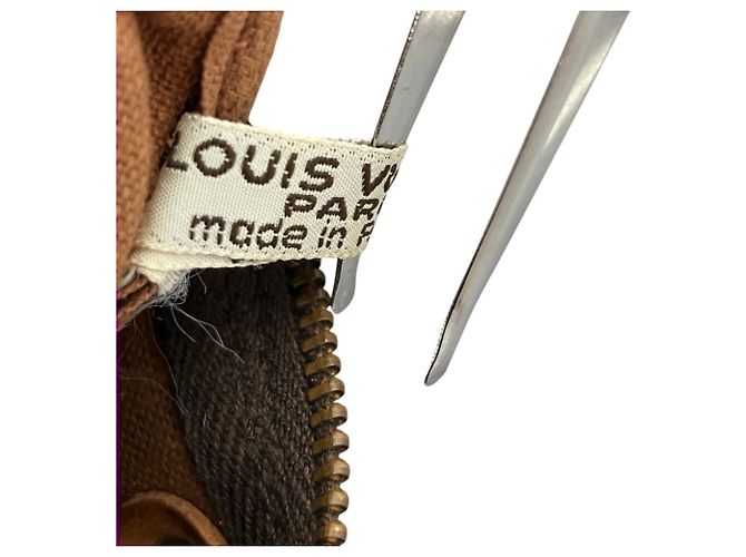 Louis Vuitton Vintage Monogram Mini Speedy Shoulder Pouch Marron - vue 9