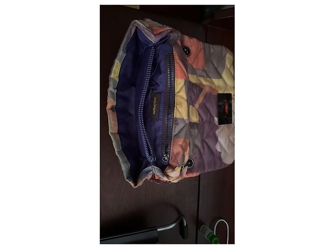 MALIPARMI quilted multicolor patchwork shoulder bag - view 2