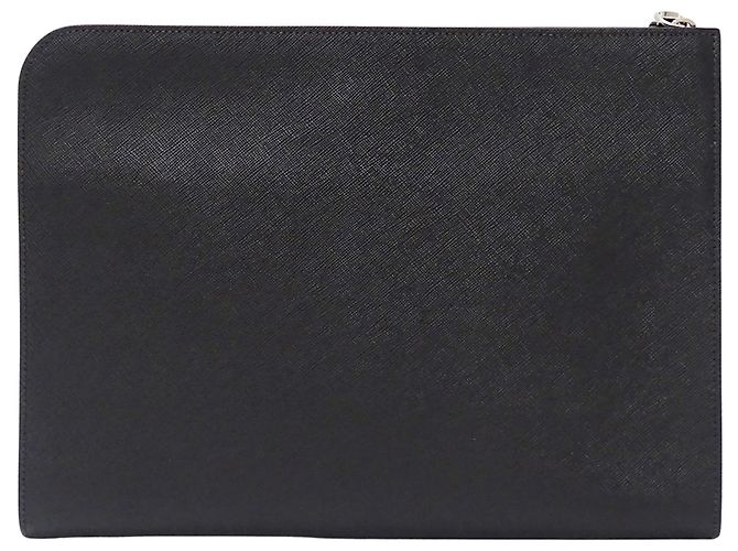 Bolso de mano Prada Saffiano Triangle Negro - vista 2