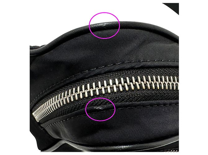 Bolso de nylon Burberry Negro - vista 8
