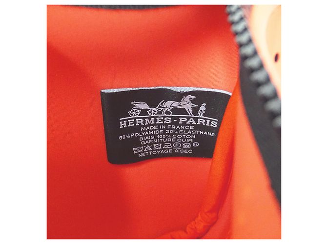 Hermès Borsa a mano Hermes Neo Bankanoe PM Pouch Rosso Arancione - vista 5