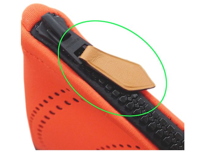 Hermès Borsa a mano Hermes Neo Bankanoe PM Pouch Rosso Arancione - vista 8