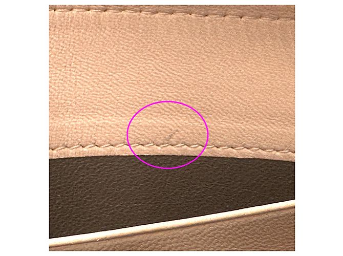 Cartera larga de piel rosa Bottega Veneta - vista 13
