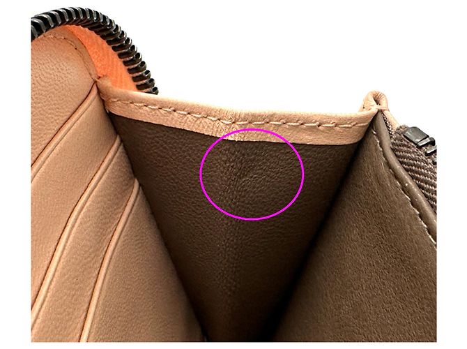 Cartera larga de piel rosa Bottega Veneta - vista 14