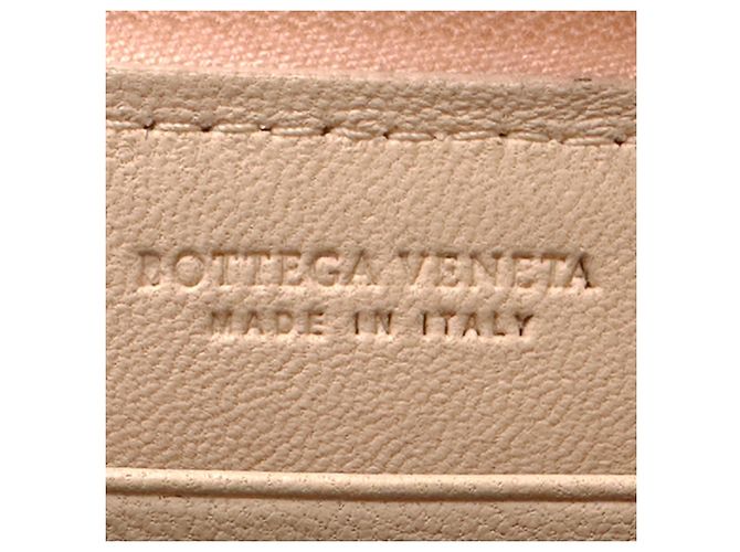Cartera larga de piel rosa Bottega Veneta - vista 6