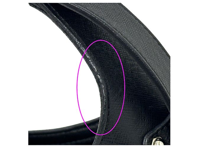 Gancini Borsa a tracolla in pelle nera Salvatore Ferragamo Nero - vista 11
