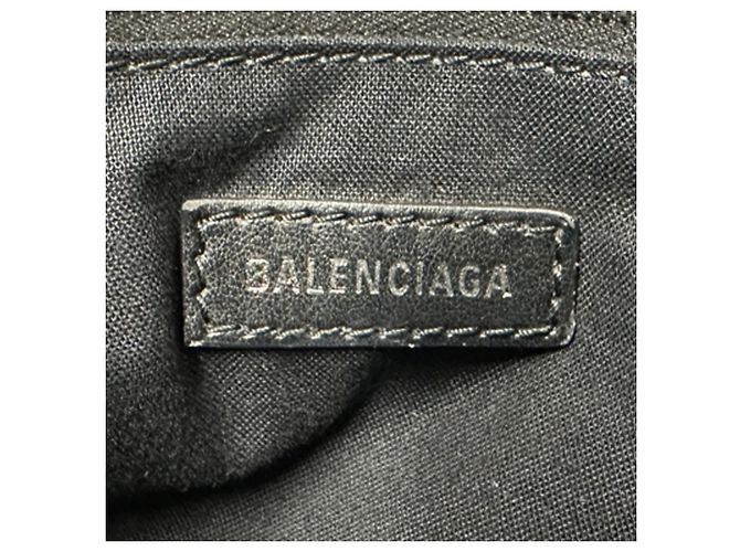 Everyday Balenciaga Monogram Canvas Tote Bag Schwarz - Ansicht 6