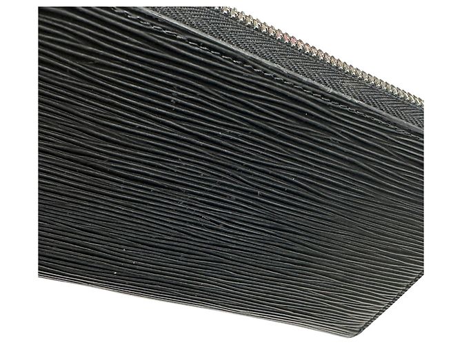 Cartera larga Louis Vuitton de piel Epi en Noir Negro - vista 12