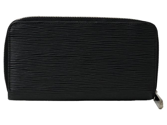 Cartera larga Louis Vuitton de piel Epi en Noir Negro - vista 2