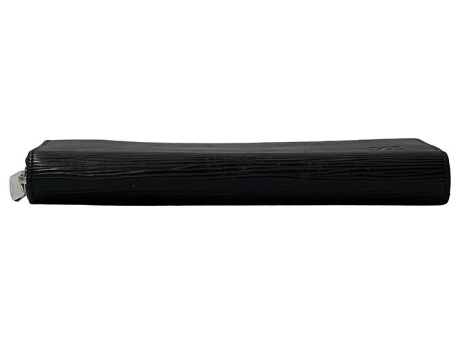 Cartera larga Louis Vuitton de piel Epi en Noir Negro - vista 3