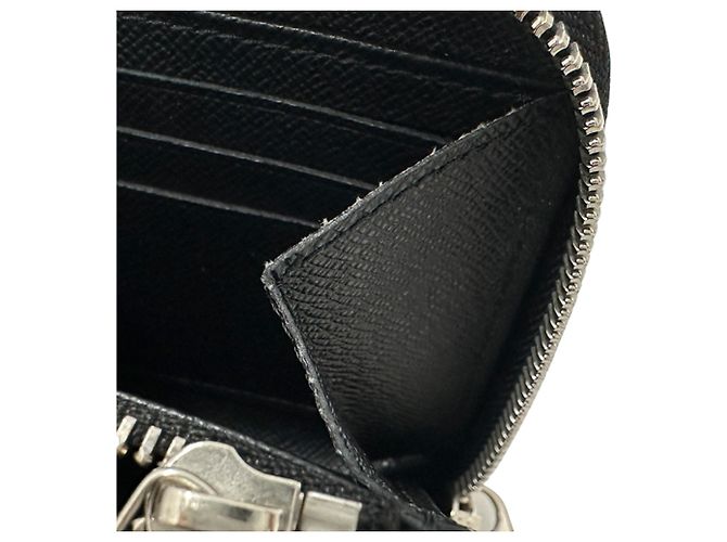 Cartera larga Louis Vuitton de piel Epi en Noir Negro - vista 9