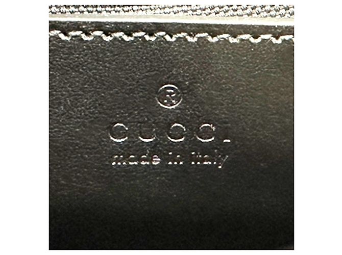 Borsa a tracolla Gucci GG Marmont in pelle nera Nero - vista 6
