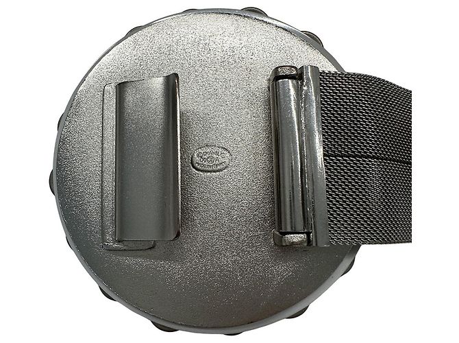Louis Vuitton Wendelgürtel Grau und Silber Braun - Ansicht 4