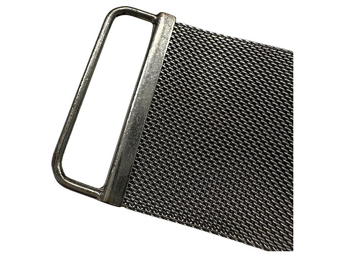 Louis Vuitton Wendelgürtel Grau und Silber Braun - Ansicht 7