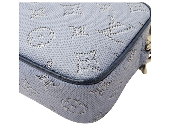 Sac à épaule Louis Vuitton Blue Monogram Bleu - vue 10