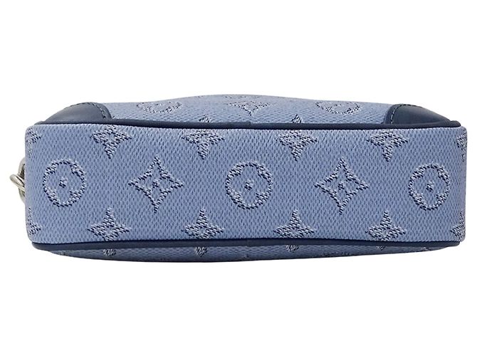 Sac à épaule Louis Vuitton Blue Monogram Bleu - vue 3