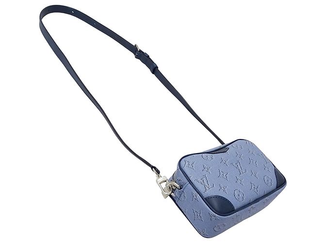 Sac à épaule Louis Vuitton Blue Monogram Bleu - vue 4