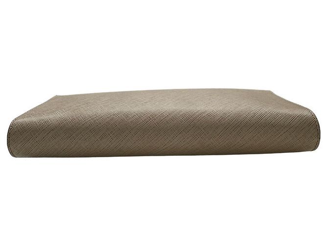Gancini Borsa a tracolla in pelle beige Salvatore Ferragamo - vista 3