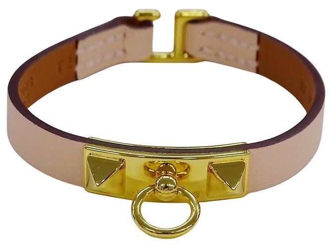 Hermès Bracelet Charm Mini Rival Hermes Rose - vue 2