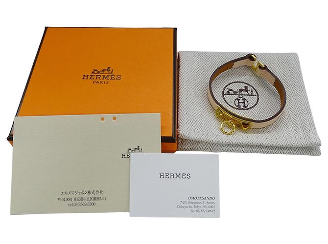 Hermès Bracelet Charm Mini Rival Hermes Rose - vue 9