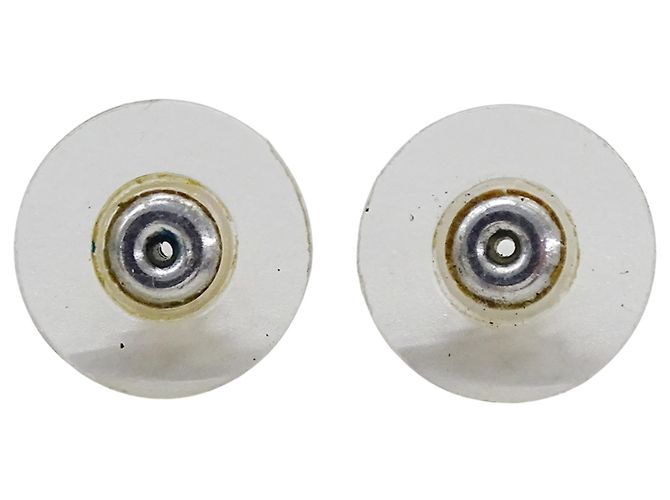 Pendientes de botón Chanel Champagne Gold Dorado - vista 6