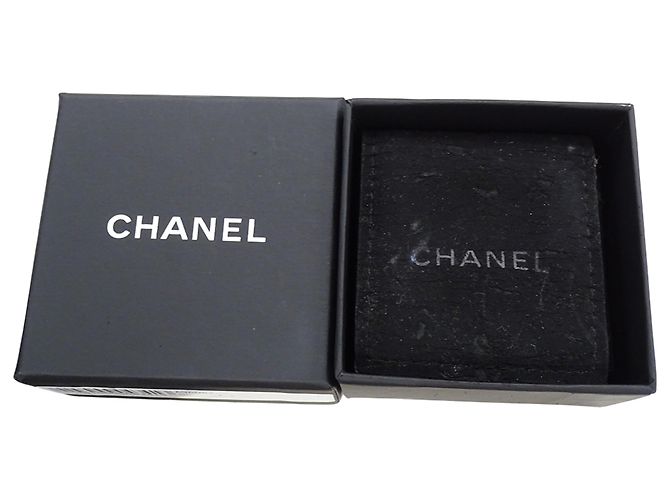 Pendientes de botón Chanel Champagne Gold Dorado - vista 8