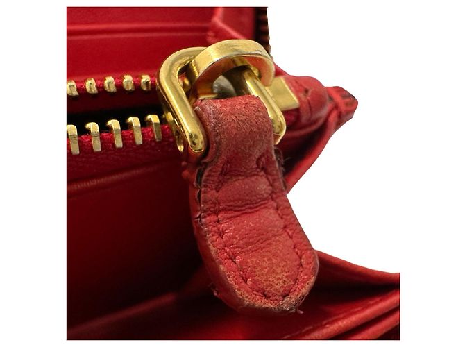 Cartera larga Prada de piel negra Negro - vista 11
