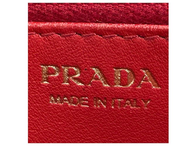 Cartera larga Prada de piel negra Negro - vista 5