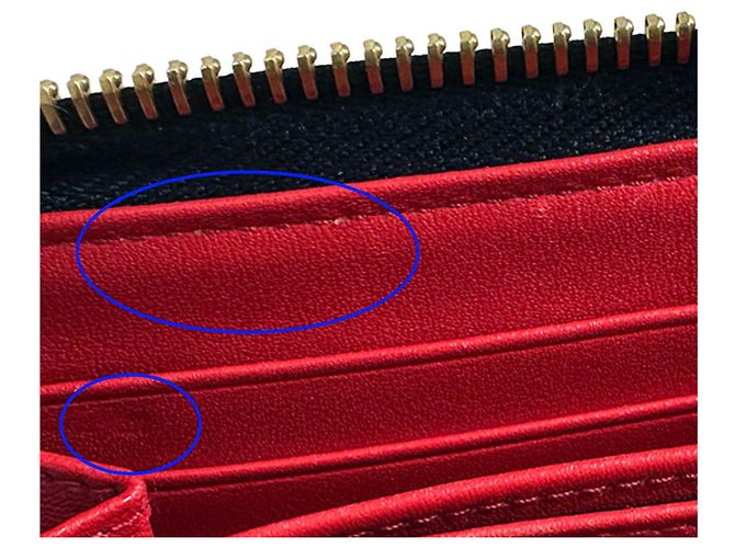 Cartera larga Prada de piel negra Negro - vista 9