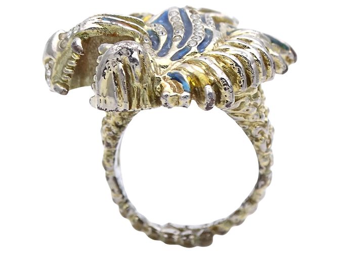 Gucci vergoldeter Ring - Ansicht 4
