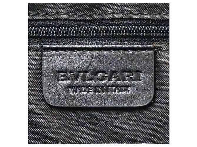 Bulgari Borsetta grigia da uomo Bvlgari Marrone - vista 8
