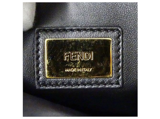 Bolso de mano de piel Fendi Negro - vista 8