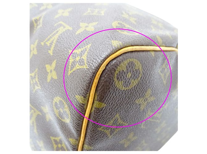 Speedy Sac à main Louis Vuitton Monogram Monogramme - vue 8