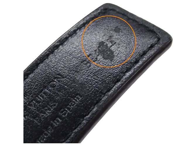 Ceinture réversible Monogram Louis Vuitton Noir Monogramme - vue 12