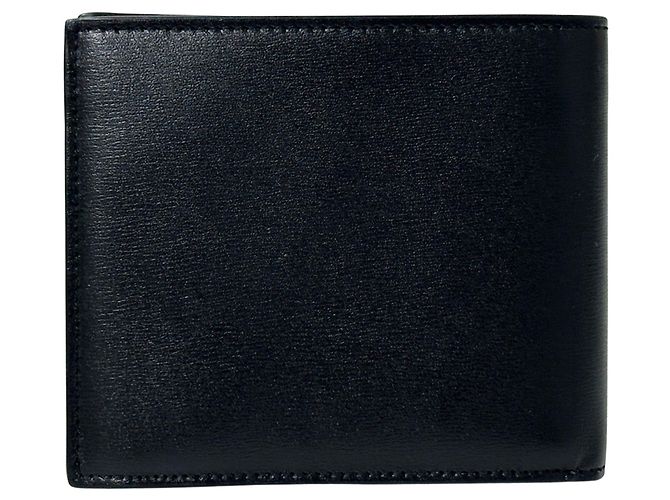 Yves Saint Laurent Bi-Fold Geldbörse Schwarz - Ansicht 2