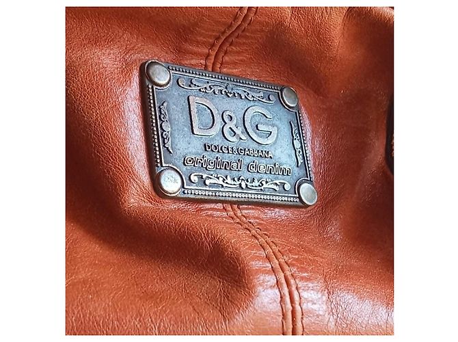 Dolce & Gabbana Brown Leather Studded Handbag - view 12