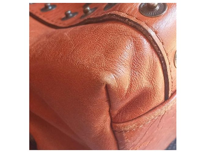Dolce & Gabbana Brown Leather Studded Handbag - view 14