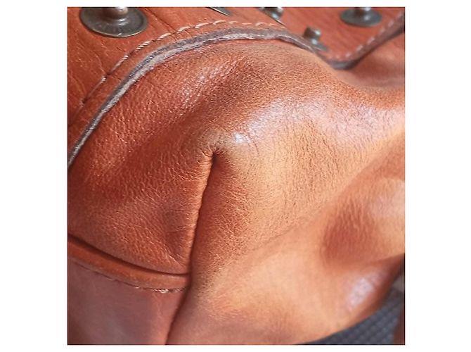 Dolce & Gabbana Brown Leather Studded Handbag - view 15
