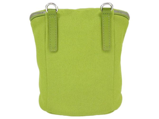 Prada Zipped Triangle Canvas Green - view 2