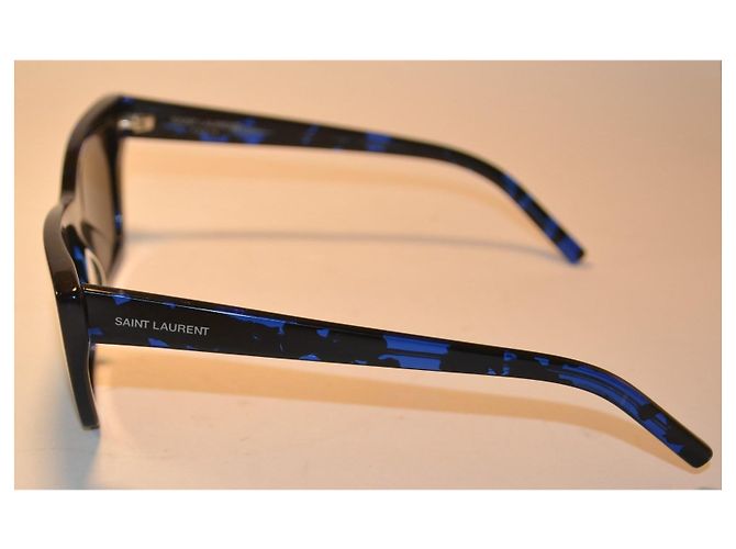 Autre Marque Saint Laurent Gafas de sol SL276 Mica Negro Azul - vista 3