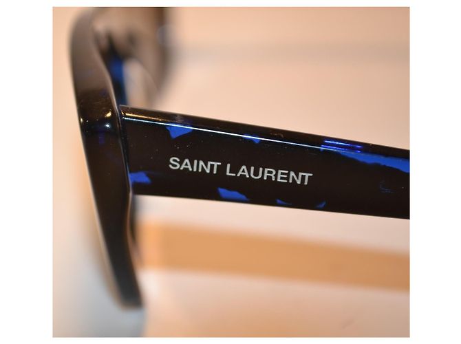 Autre Marque Saint Laurent Gafas de sol SL276 Mica Negro Azul - vista 4