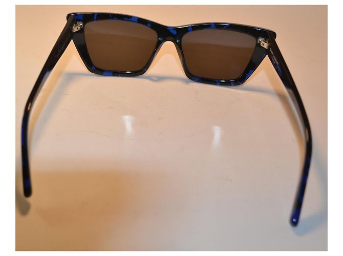Autre Marque Saint Laurent Gafas de sol SL276 Mica Negro Azul - vista 5