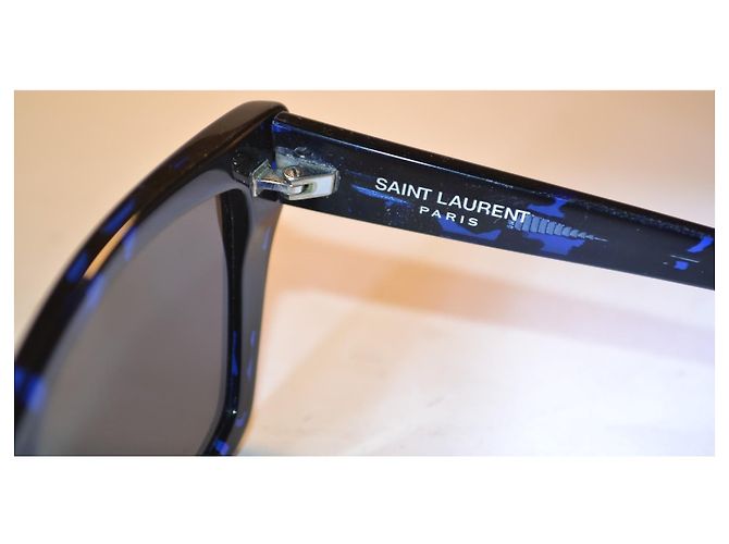 Autre Marque Saint Laurent Gafas de sol SL276 Mica Negro Azul - vista 6