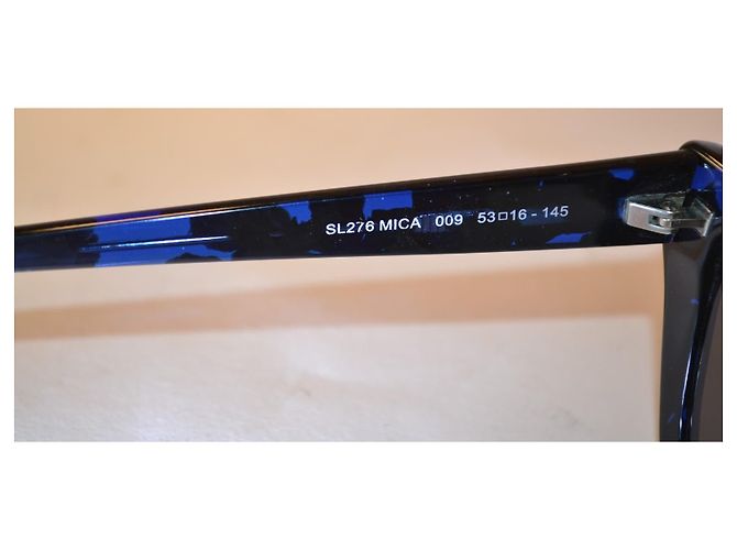 Autre Marque Saint Laurent Gafas de sol SL276 Mica Negro Azul - vista 7