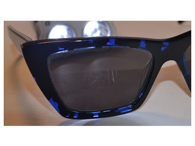 Autre Marque Saint Laurent Gafas de sol SL276 Mica Negro Azul - vista 8