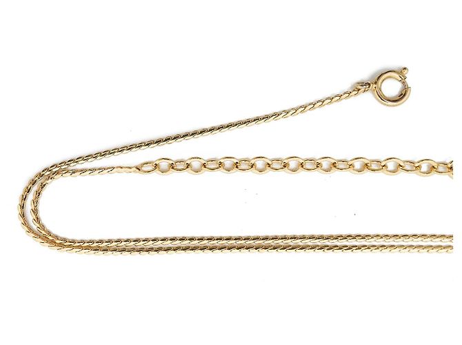Dior Colar CD Logo Gold Dourado - vista 10